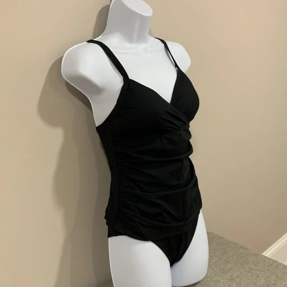 Ralph Lauren Black One Piece Swimsuit 6 - Picture 2 of 12